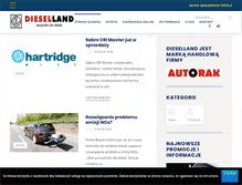 Tablet Screenshot of dieselland.com.pl